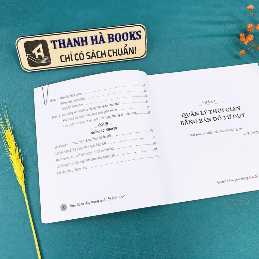 Sách - Bản Đồ Tư Duy Trong Quản Lý Thời Gian [AlphaBooks]