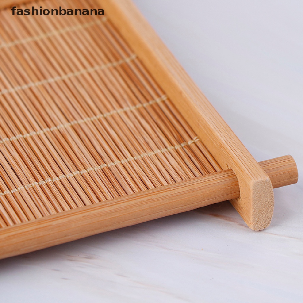 Thời Trang Đế Lót Cốc Trà Bằng Tre Trang Trí Nhà Bếp