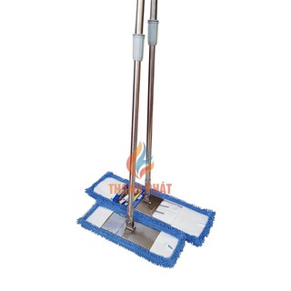 Cây lau nhà Microfiber 40cm-45cm-60cm cán rút