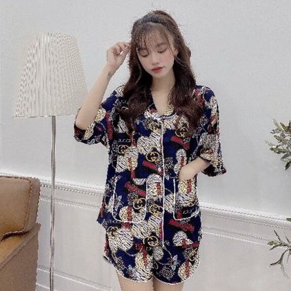 Đồ Bộ Pyjama Cánh Dơi Lụa Mango Mềm Mát Hàng Có SizeGiảm 10K Đơn 200K