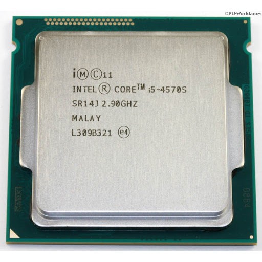 Bộ Xử Lý CPU Intel® Core™ I5-4570S (6M Bộ Nhớ Đệm, Tốc độ 2,9Ghz - Tối Đa 3,60 GHz)- Tặng Keo Tản Nhiệt 95
