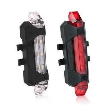 Đèn Đuôi Xe Đạp Leo Núi Ban Đêm Có Cổng Sạc USB Chống Nước