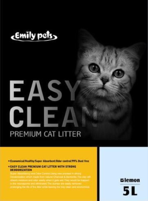 Cát vệ sinh cho mèo Emily túi 5L