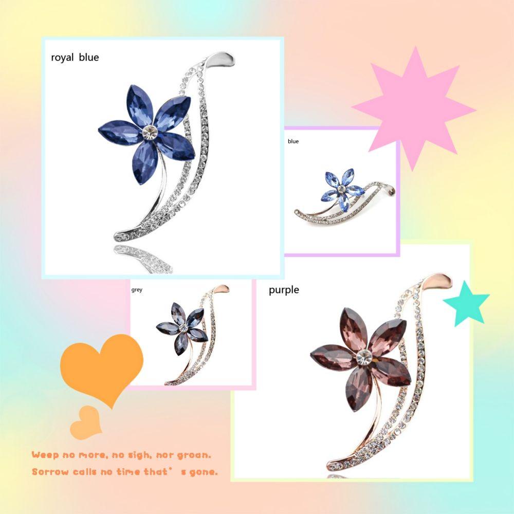 Ghim Cài Áo Hình Hoa Bằng Hợp Kim Thời Trang Cho Nữ