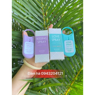 Xịt Thơm Miệng Qlady love spray- kissing spray sẵn