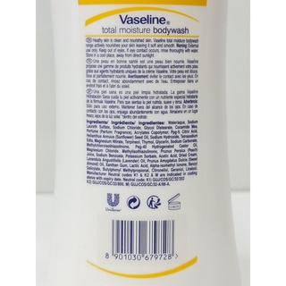 Sữa Tắm Dưỡng Ẩm Vaseline Total Moisture 650ml