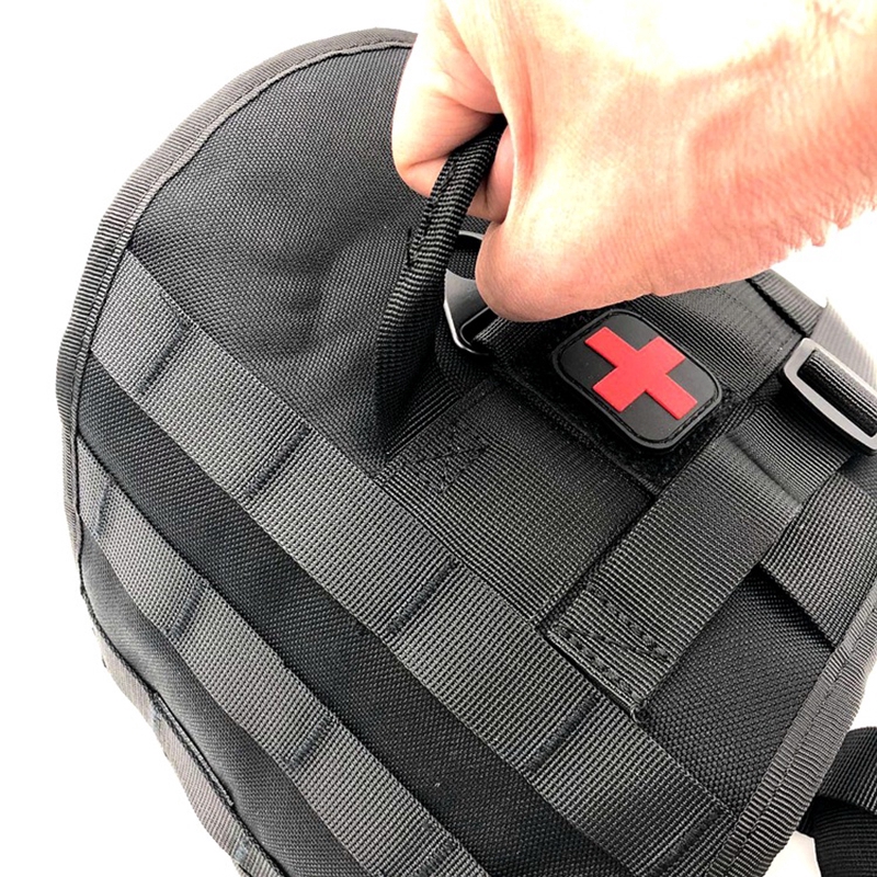 Áo Vest Chiến Thuật Bằng Nilon Thoáng Khí Cho Thú Cưng