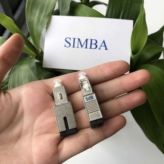 1 cái đầu nối suy hao quang, sc/upc loại tốt, hàng metal, 2db-3db-5db-10db-15db-20db