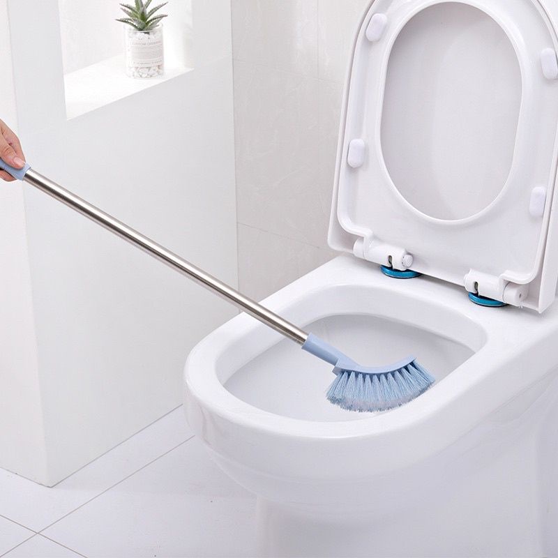 Cọ vệ sinh, cọ toilet cán inox dài nhập khẩu