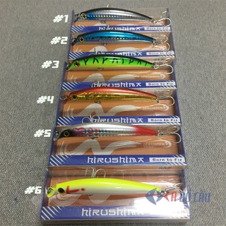 Mồi giả câu cá chẽm Minnow Lipless 95 Pro