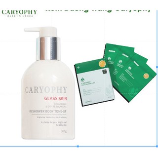 Combo Kem Dưỡng Trắng + Mặt Nạ Ngăn Ngừa Mụn Caryophy - Ngăn Ngừa Mụn Ẩn