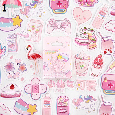 Bộ 46 Sticker Mùa Hè [ST6]
