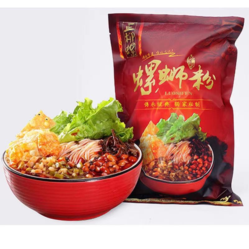 Bún ốc đỏ lý tử thất liễu châu chua cay gói 305g ngon mê li, đồ ăn vặt Sài Gòn ngon bổ rẻ | SaiGonFood