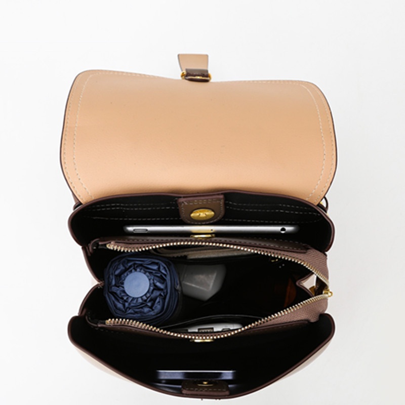 Mới Ba Lô Đeo Vai Phối Màu Tương Phản Thời Trang 2022 Cho Nữ