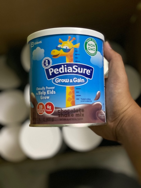 Sữa bột Pediasure NON GMO 400g Mỹ, Hàng Air, có Bill