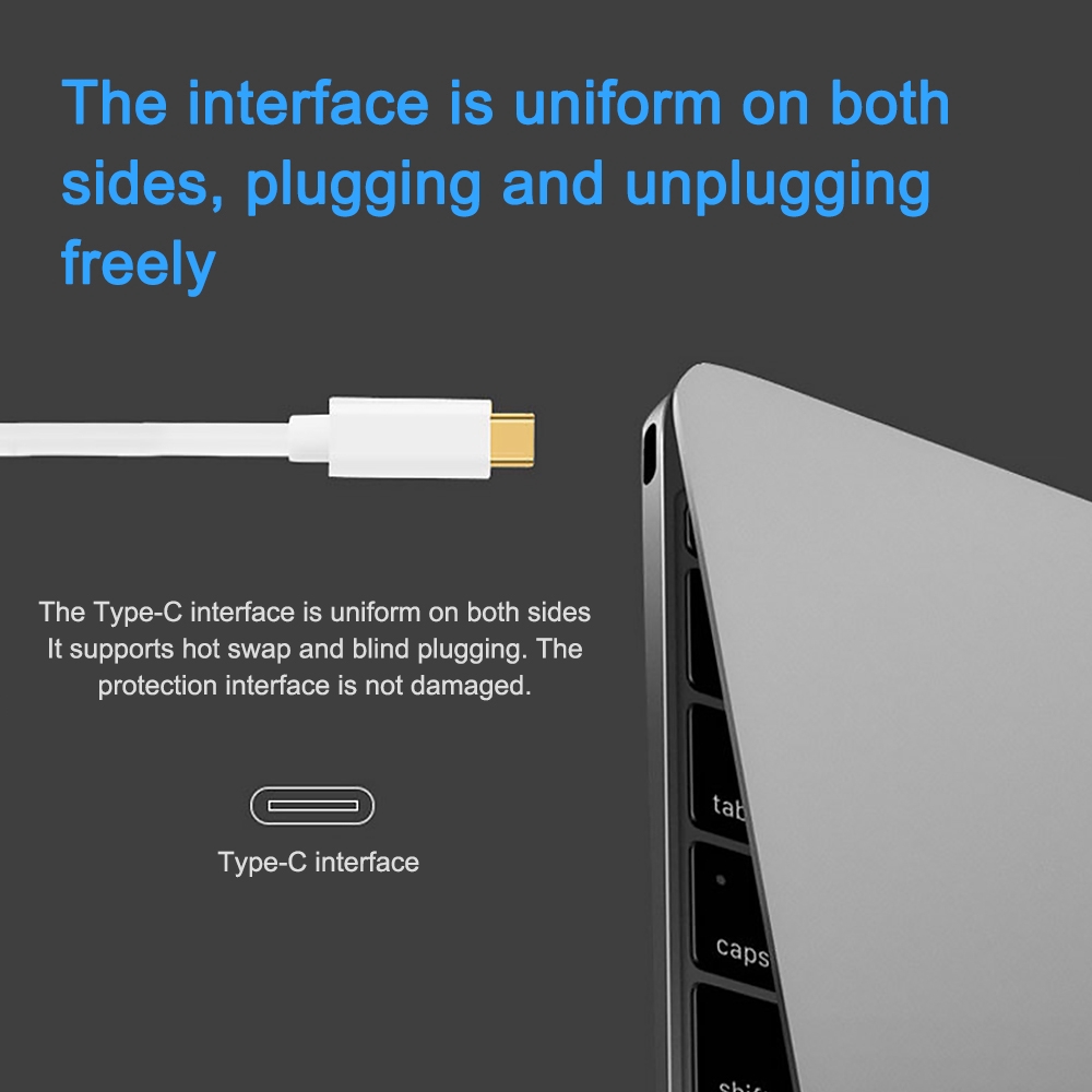 Bộ chuyển đổi 5 trong 1 USB C sang 3.0 Type C và đọc thẻ TF/SD cho MacBook Pro Air đa năng | BigBuy360 - bigbuy360.vn