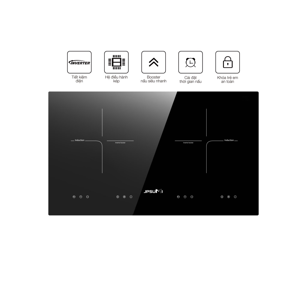Bếp Từ Đôi Inverter mới nhất Nhập Khẩu