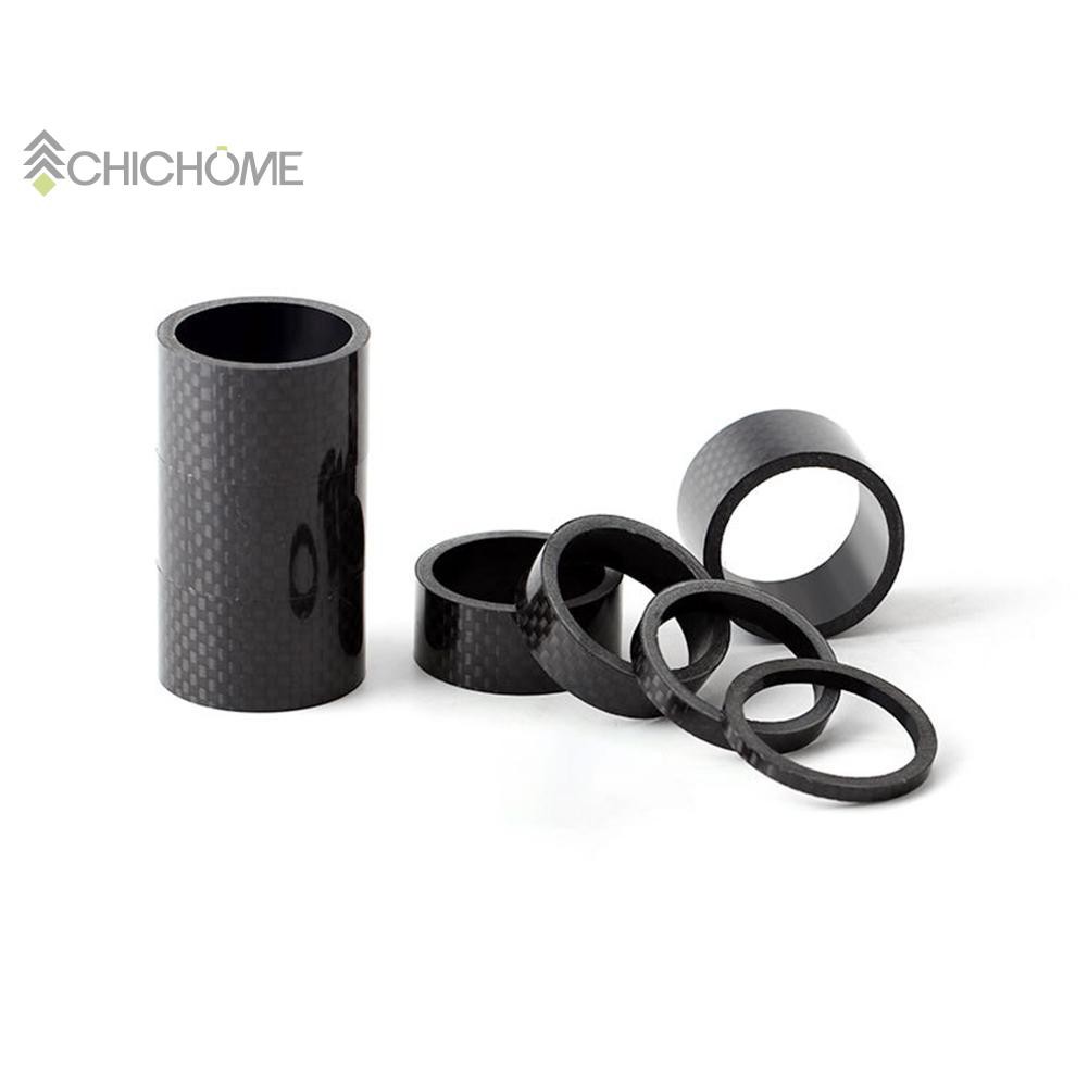 Vòng Đệm Cổ Xe Đạp 28.6mm 3mm 5mm 10mm 15mm 20mm Bằng Sợi Carbon