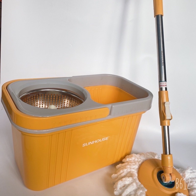 Bộ lau nhà xoay 360 độ SUNHOUSE KS-CL350PB