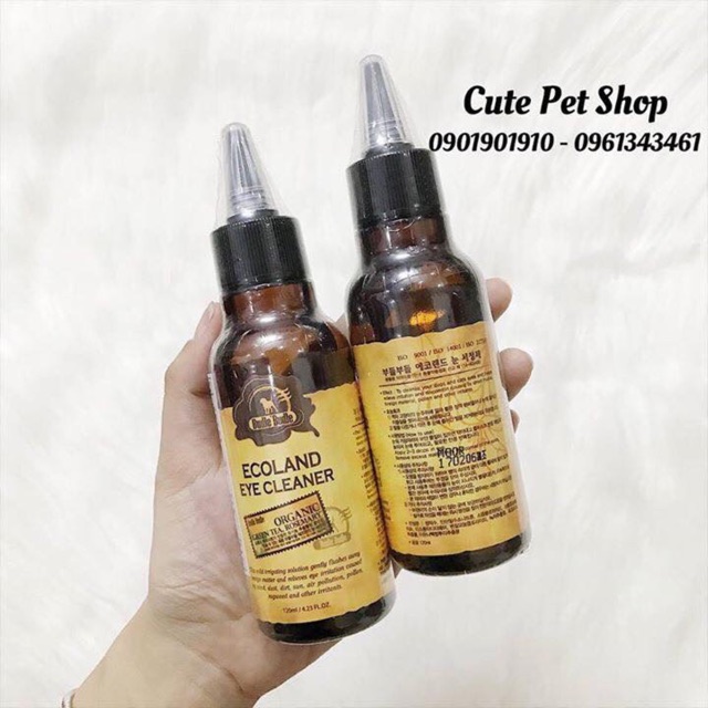Dung dịch làm sạch mắt Tear Stain Cleaner Forbis