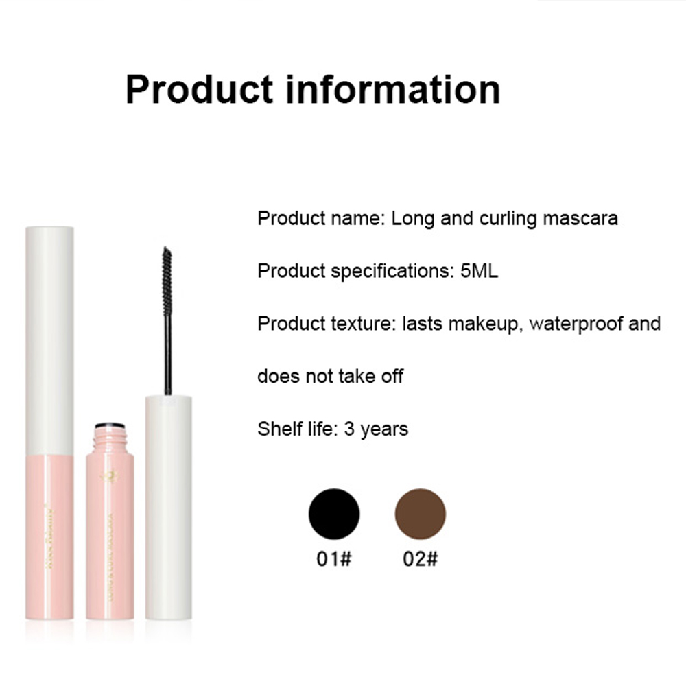 [Hàng mới về] Mascara Uốn Cong Làm Dày Lông Mi Tự Nhiên Chống Thấm Nước Không Nhòe Lâu Trôi | BigBuy360 - bigbuy360.vn