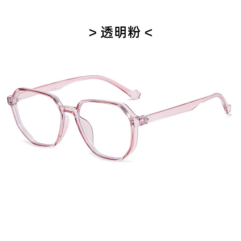 Mắt kính chống tia UV gọng nhựa trong suốt thời trang