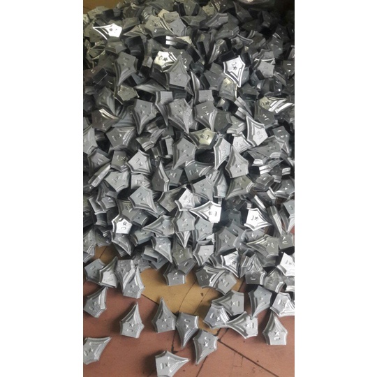 combo 50 cái nắp bịt đầu sắt hộp hàng rào sắt 20x40 siêu đẹp