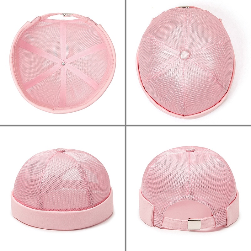 Ygt Mũ Beanie Cotton Thoáng Khí Không Vành Có Thể Điều Chỉnh Phong Cách Hip Hop Thời Trang Xuân Thu Cho Nam Và Nữ