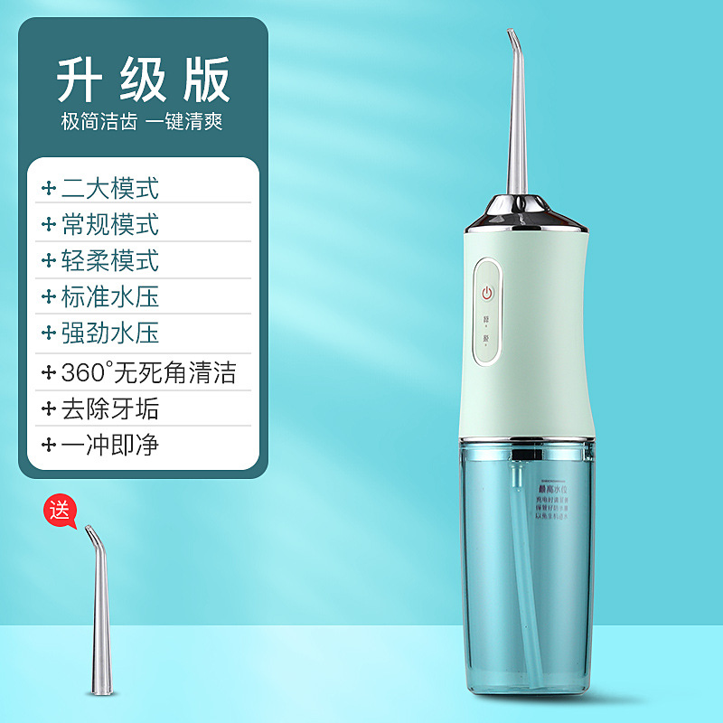 [Hàng mới về] Máy tăm nước vệ sinh răng miệng hoạt động bằng điện kích thước nhỏ gọn tiện dụng