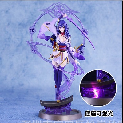 Mô hình nhân vật hutao ayaka ganyu lôi thần genshin impact