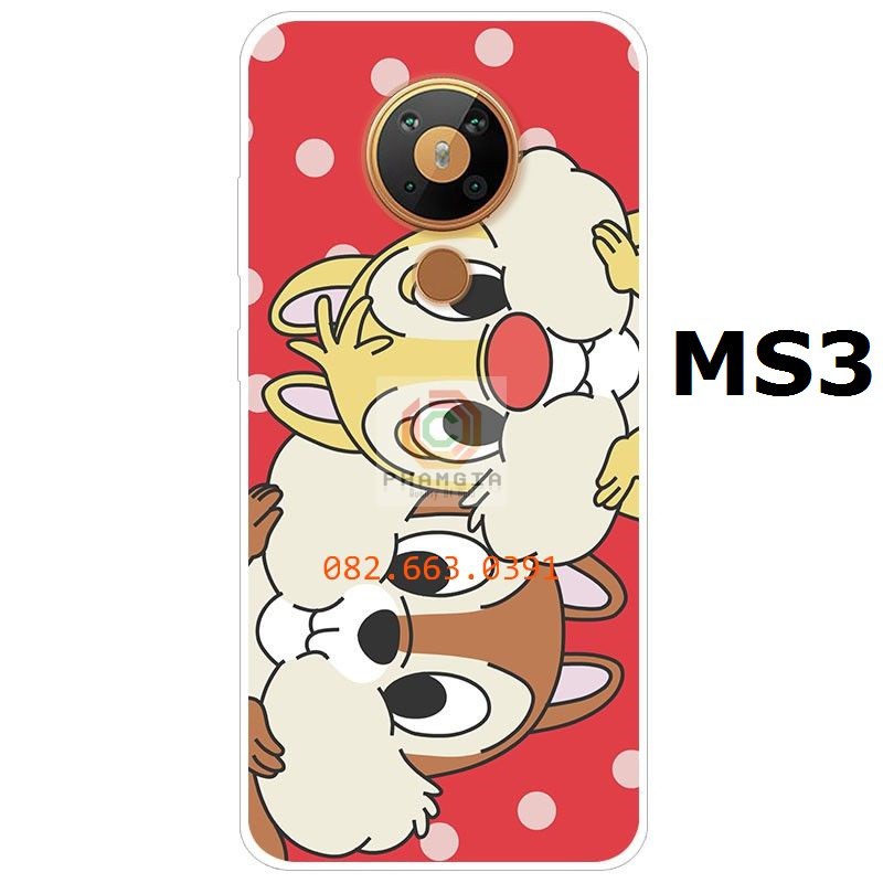 Ốp lưng TPU silicone họa tiết hoạt hình cho Nokia 5.3