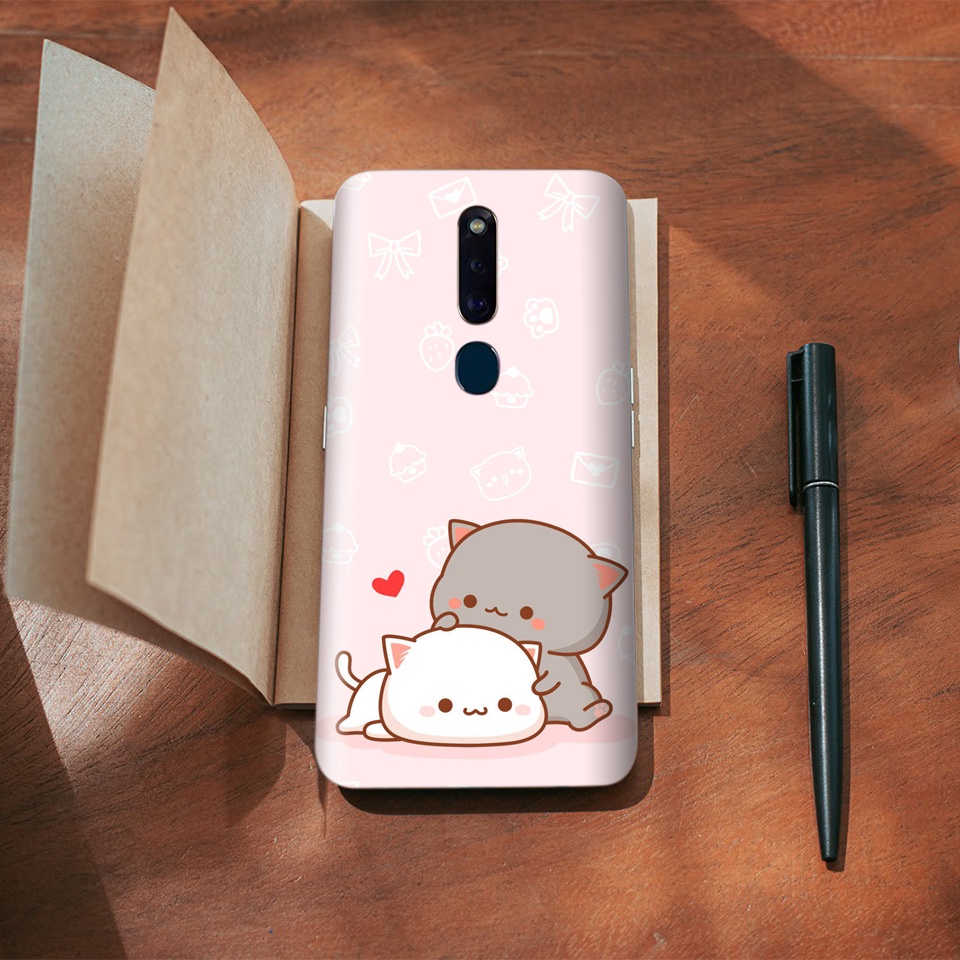 Miếng Dán Skin Điện Thoại In Hình Mèo Béo 2 Cho Ip 6/ 7/ 8/ X/ XS/ 11/ 11 Pro Max Và Các Dòng Máy Android