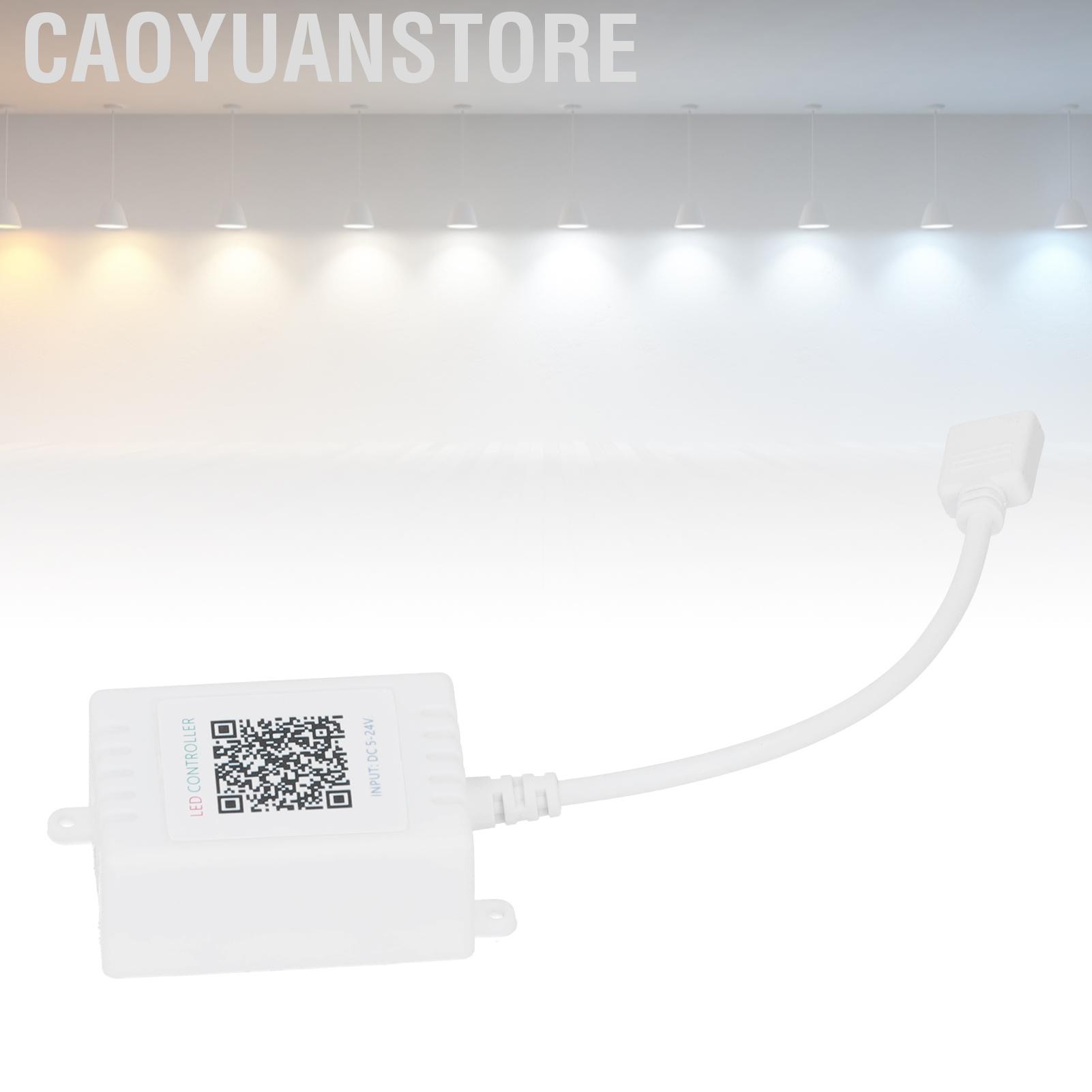 Bộ Điều Khiển Dây Đèn Led Bluetooth Điện Thoại Qua Ứng Dụng Trong Nhà