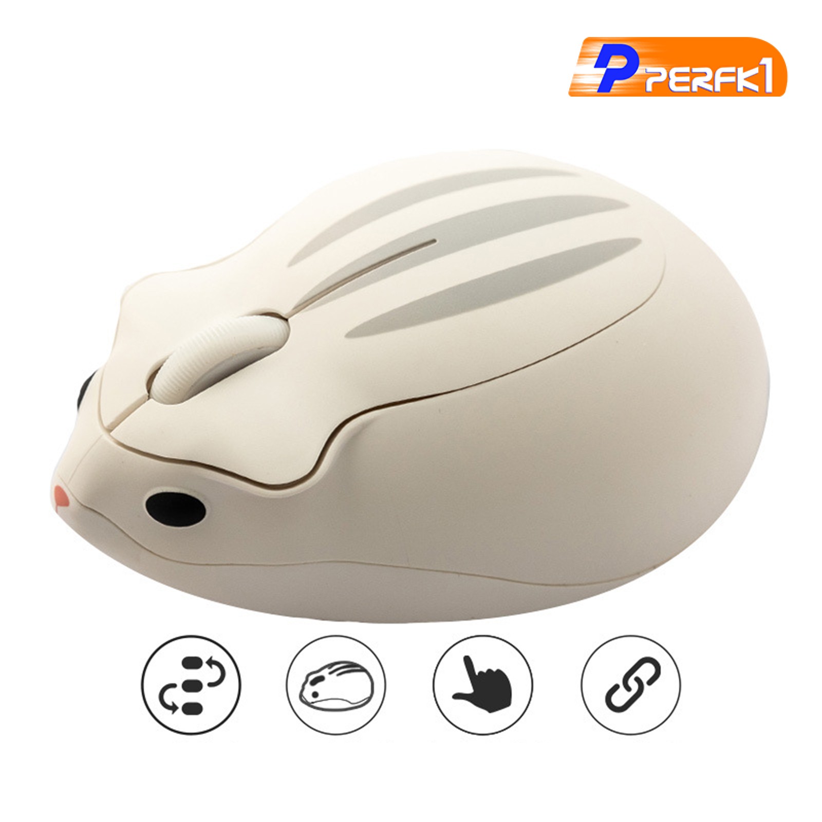 chuột không dây Hình Chuột Hamster Dễ Thương 2.4ghz