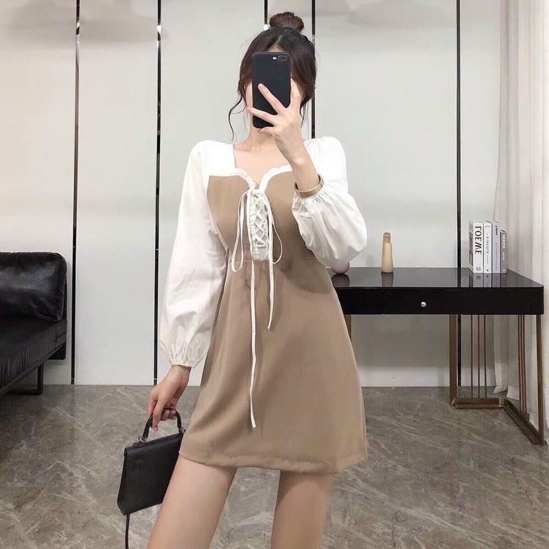 đầm đan ngực