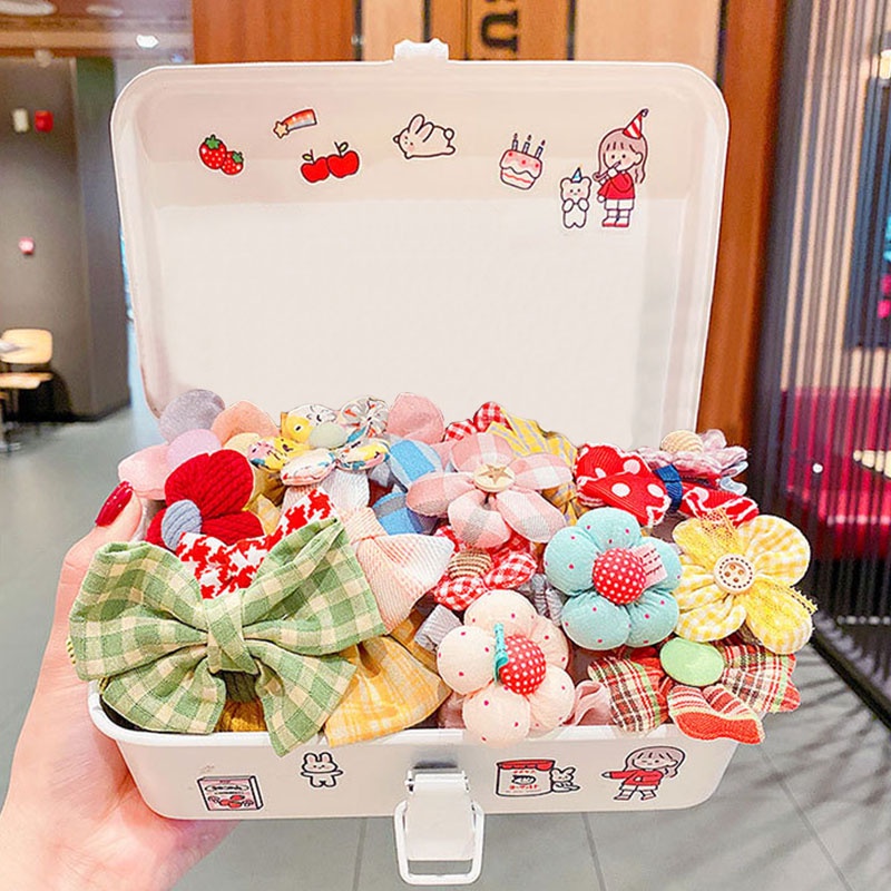 Set 8 Kẹp Tóc Xinh Xắn Dành Cho Bé Gái