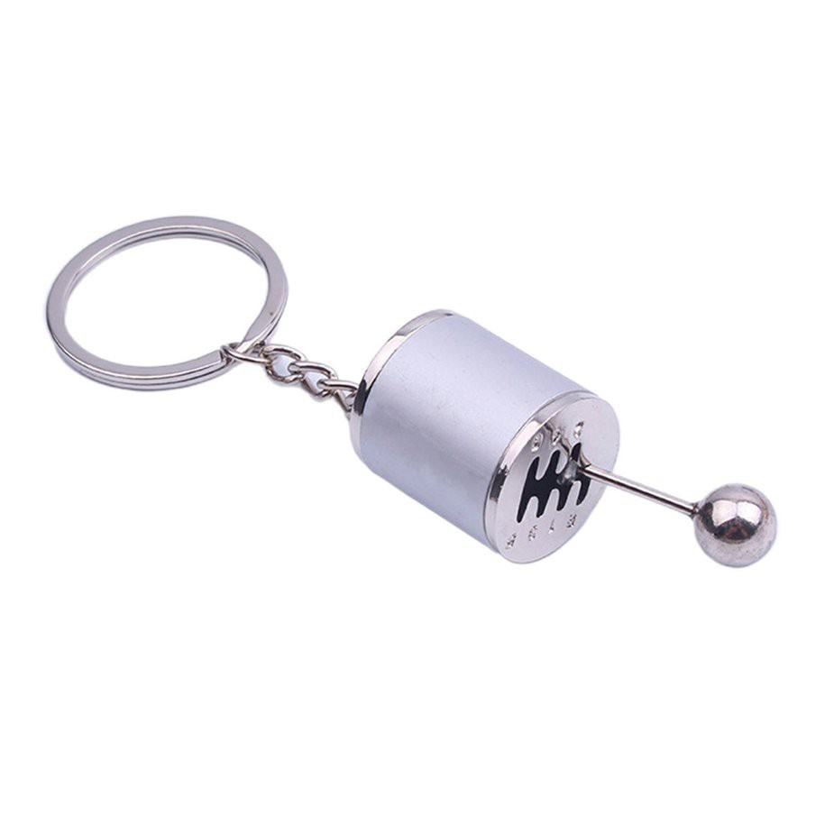 Móc Khóa Kim Loại Hình Đầu Cần Số Xe Hơi Thời Trang