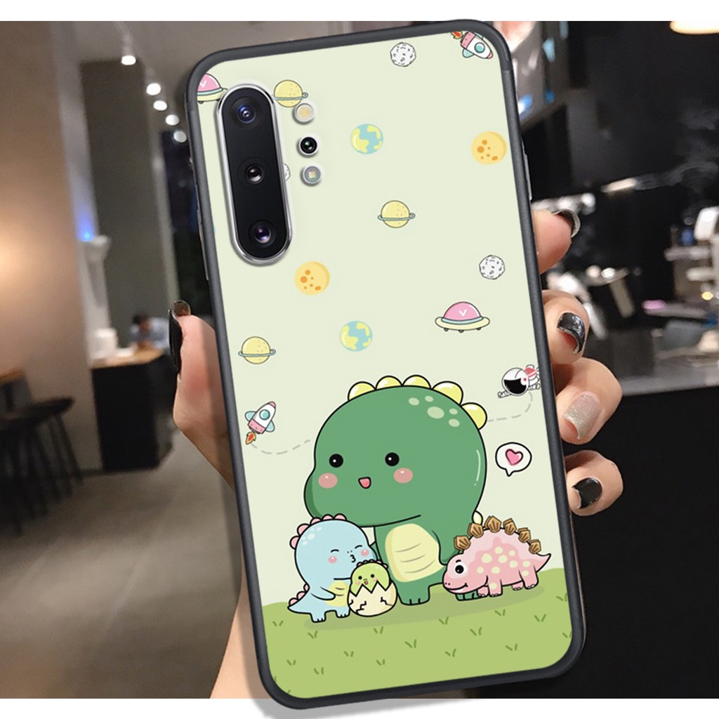 [HOT]ỐP SAMSUNG NOTE 8 - NOTE 9 - NOTE 10 - NOTE 10 PLUS , IN HÌNH KHỦNG LONG CHIBI SIÊU DỄ THƯƠNG.