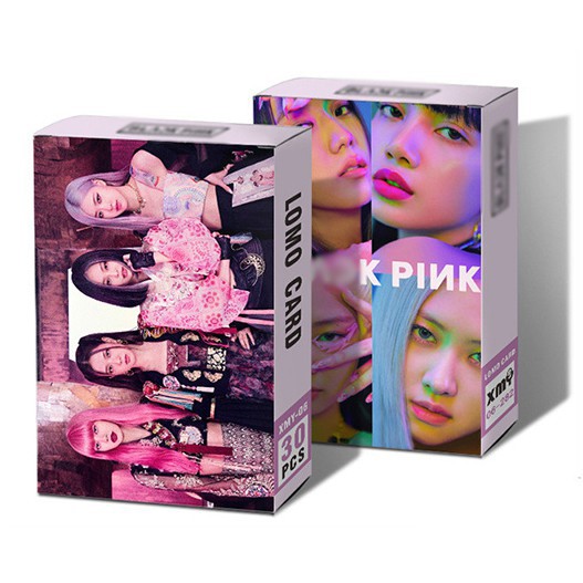 Hộp ảnh Lomo card nhóm nhạc Blackpink How you like that