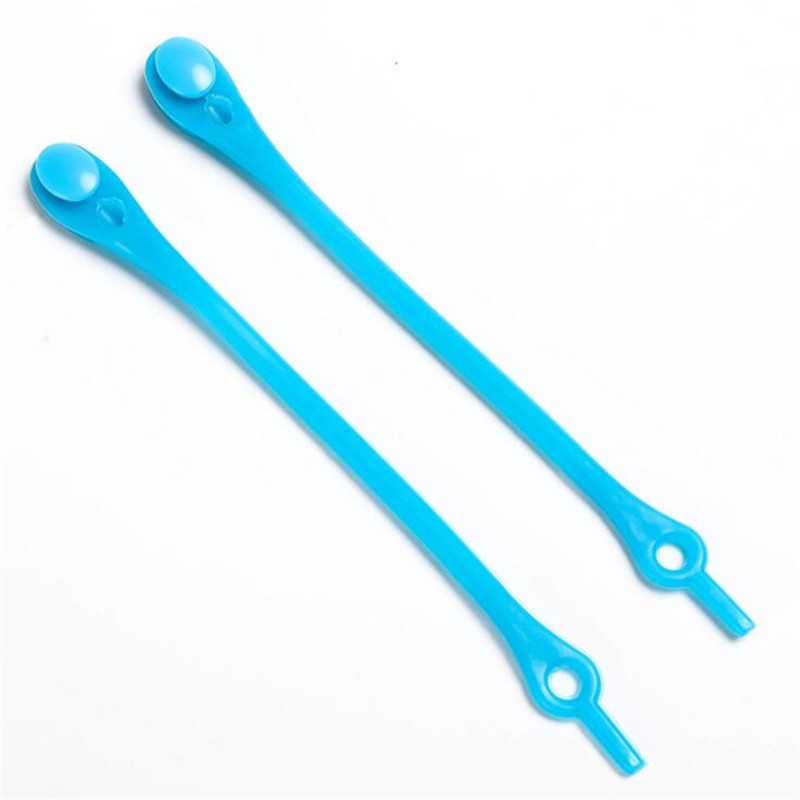 Bộ 12 Dây Buộc Giày Thể Thao Bằng silicone Co Giãn An Toàn Cho Nam Và Nữ