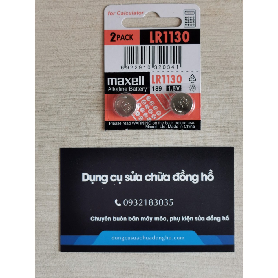 Pin Maxell LR44, LR41, LR1130 chính hãng nhập khẩu