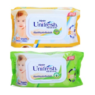 Khăn ướt Unifresh Nha đam