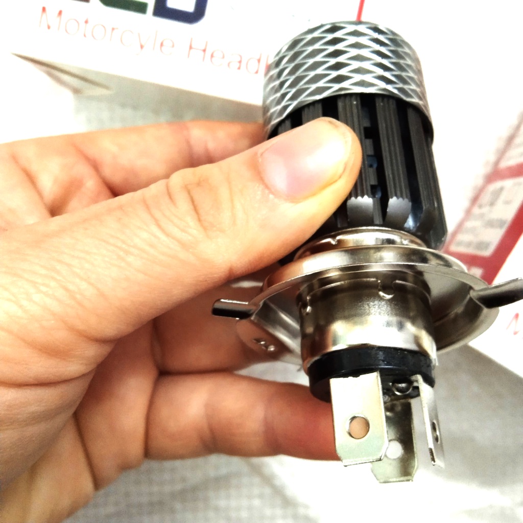 ĐÈN TRỢ SÁNG BI CẦU MINI 2 CHẾ ĐỘ CHÂN H4