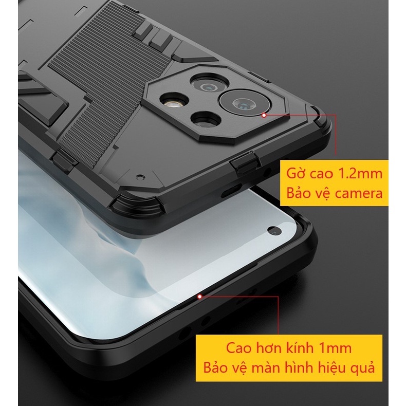 Ốp chống sốc Xiaomi 11 Ultra/11Lite/ Note10Pro/Note104G/K40Pro/PocoM3/ F3 Ironman Ver5 chống xem video bảo vệ Cam