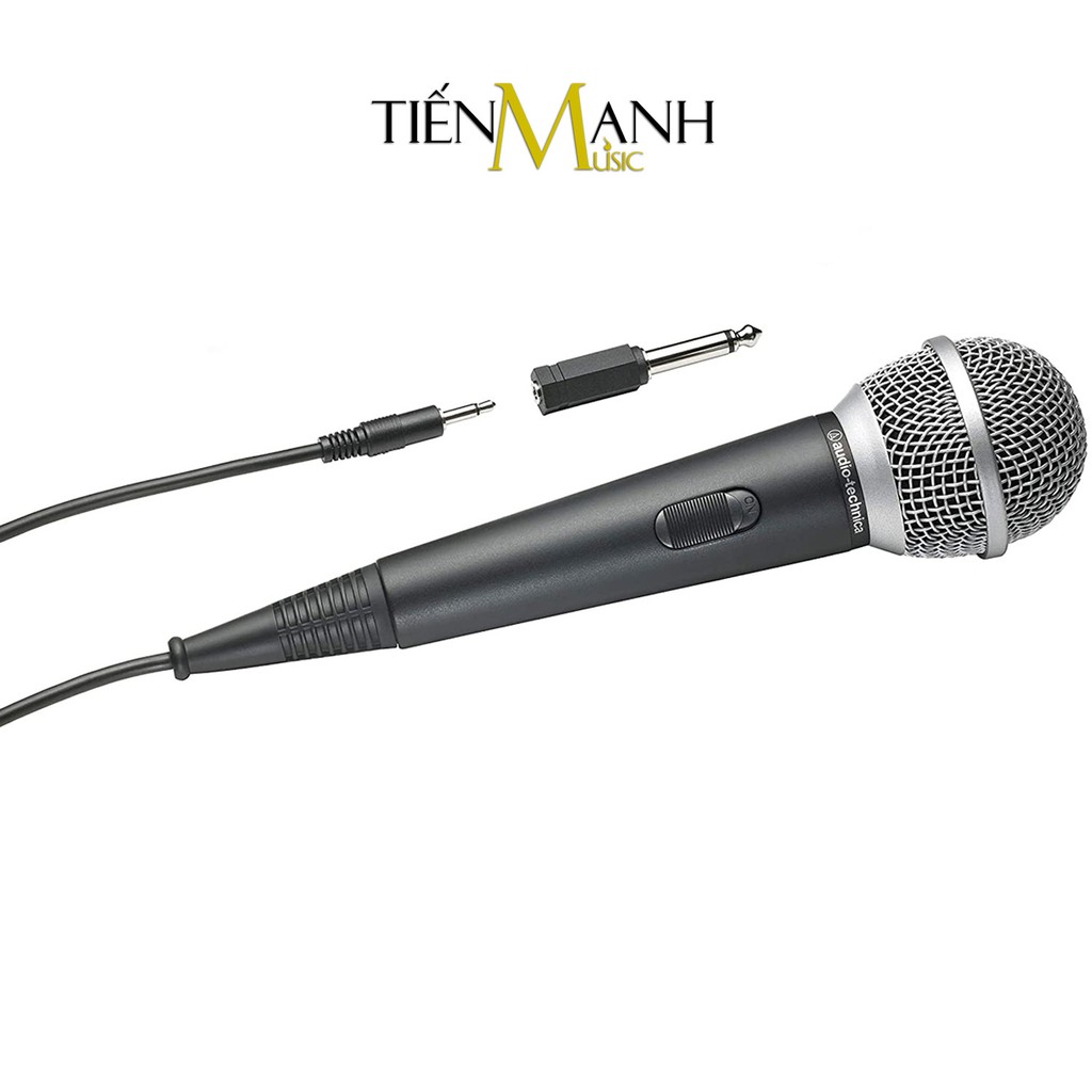 [Chính Hãng] Mic Hát Karaoke Audio Technica ATR1200X - Có Dây 5m Thu Âm Vocal Micro Dynamic Biểu Diễn Microphone ATR1200