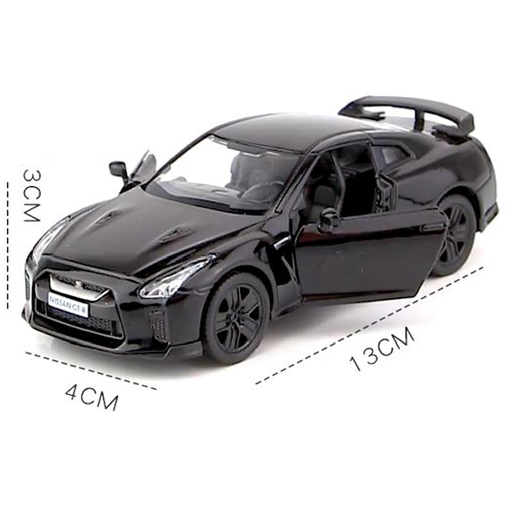 Xe mô hình kim loại tỷ lệ 1:36 Nissan GTR