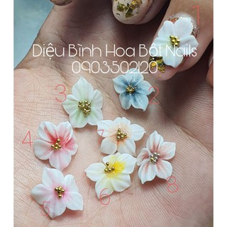 Hoa bột Nails mẫu mới