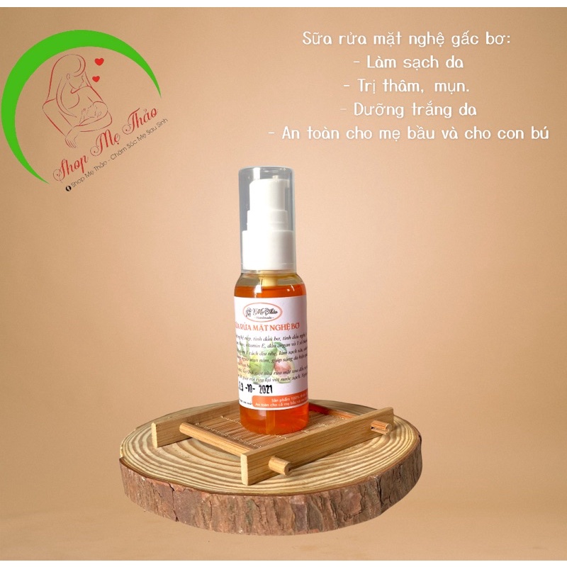 SỮA RỬA MẶT NGHỆ GẤC BƠ (HANDMADE)