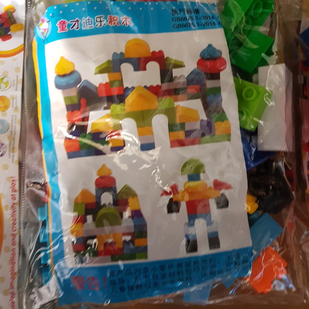 Túi ráp nhựa thông minh (lego nhựa) - LH chọn mẫu