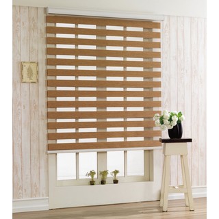 Màn rèm cầu vồng giả gỗ Wood Look [MV]